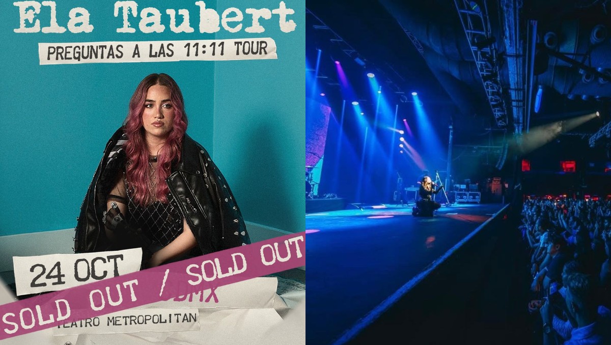 Ela Taubert conquista México: agota el Metropólitan y anuncia nuevas fechas | Foto: ESPECIAL