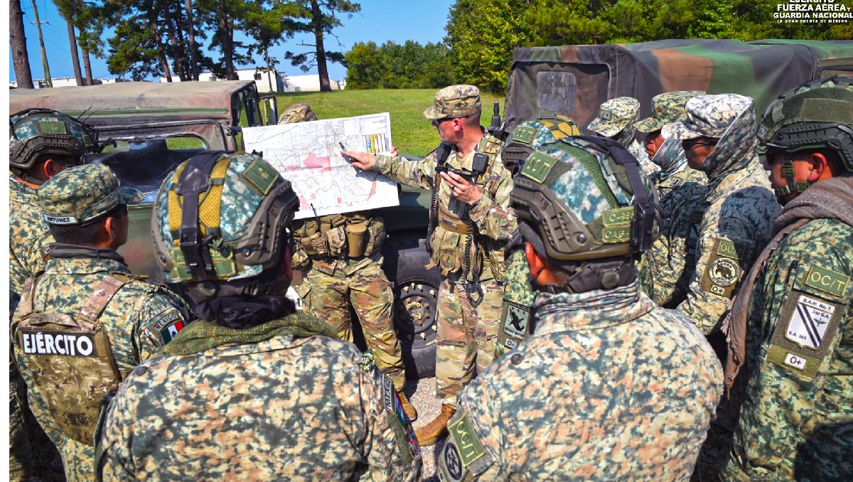 El entrenamiento se llevó a cabo en el “Centro de Entrenamiento de Preparación Conjunta”, Louisiana, EU. | X