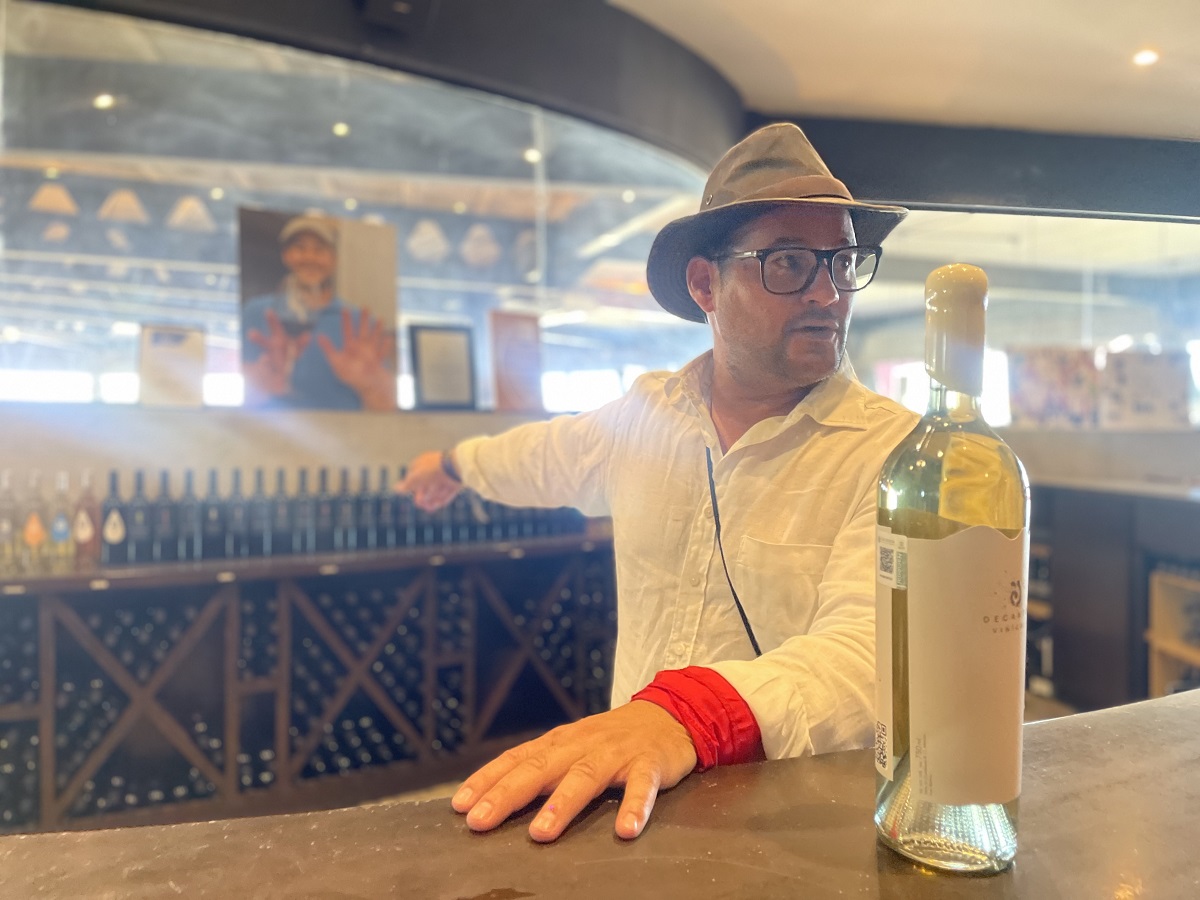 El experto en vinos aseguró que la bodega es como un laboratorio para el mismo Valle de Guadalupe. (Cortesía)