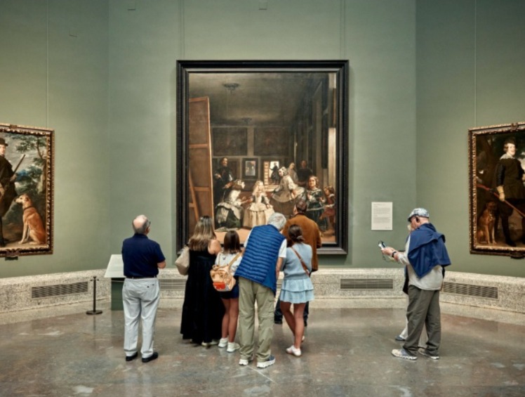 La función digital interactiva anima a los lectores a pasar diez minutos ininterrumpidos mirando una pintura. | New York Times