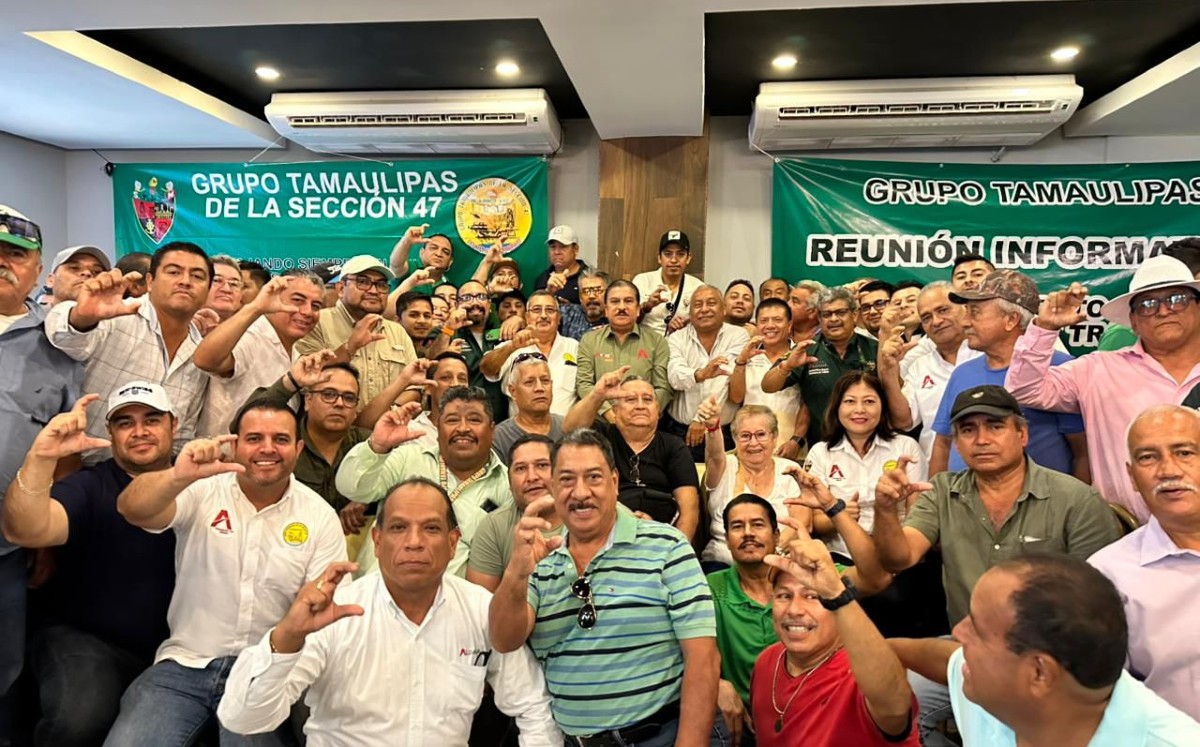 Grupo Tamaulipas de la sección 47. | Cortesía