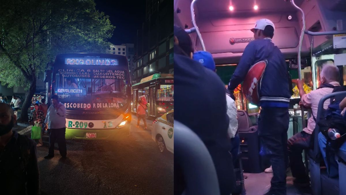 Los hechos se registraron en el camión urbano ruta 209. | Especial