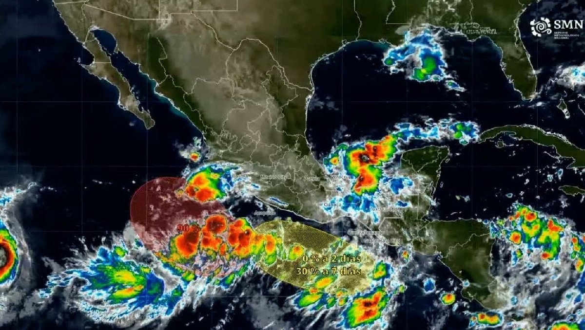 Los siguientes días 'Priscilla' impactará en México. | Especial
