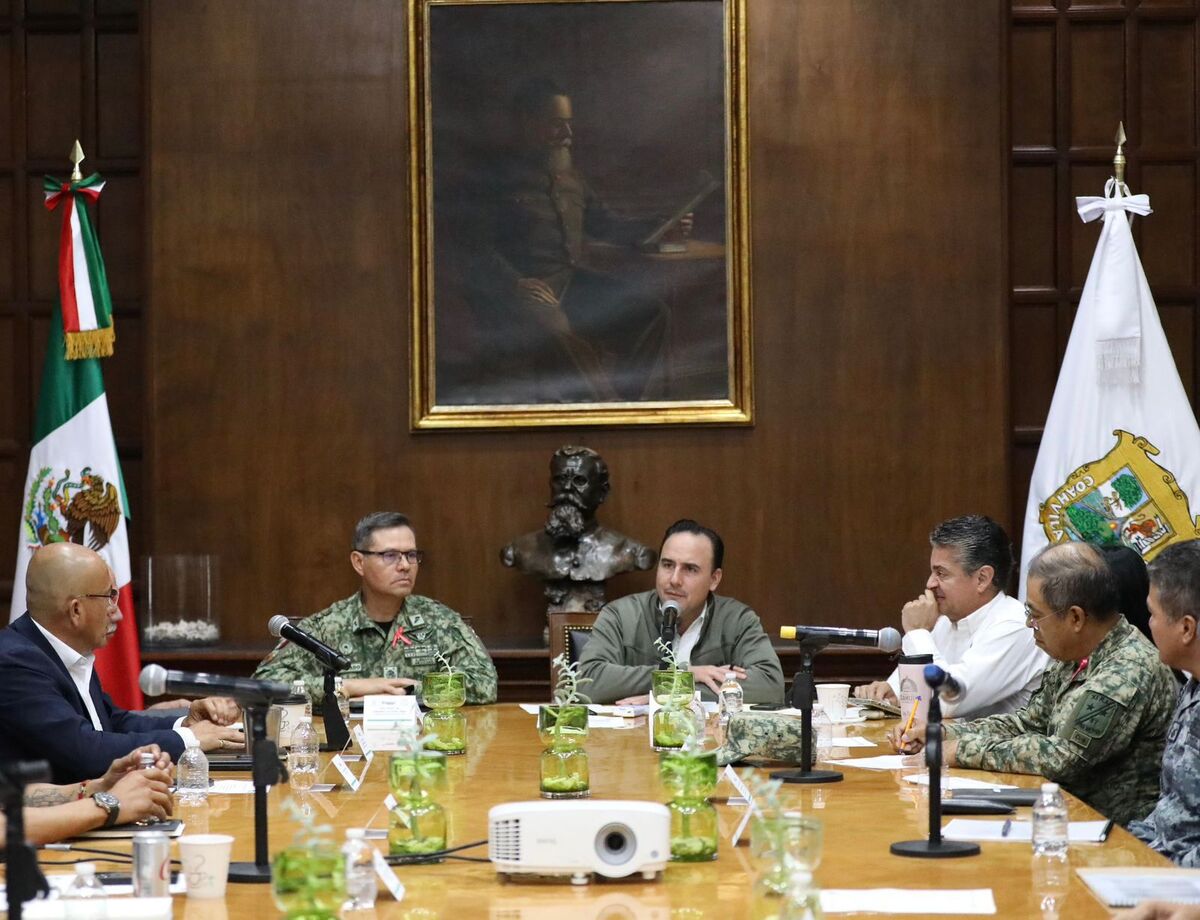Manolo Jiménez Salinas presidió la mesa de Coordinación Estatal para la Construcción de Paz y Seguridad. | Especial