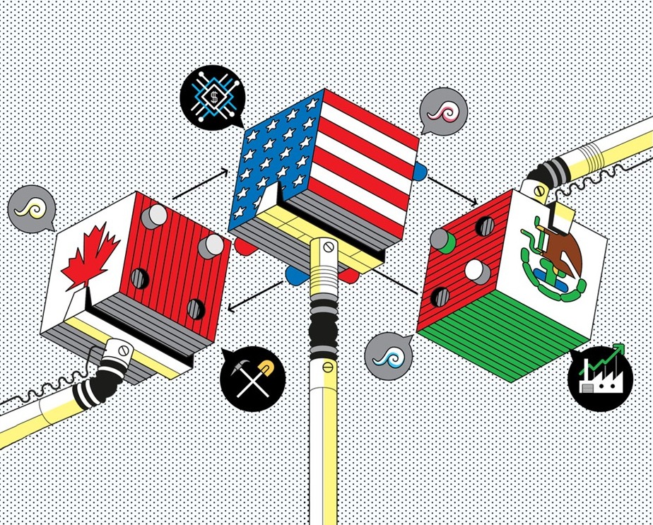 México, EU y Canadá unen bloques para convertirse en los grandes líderes mundiales.
