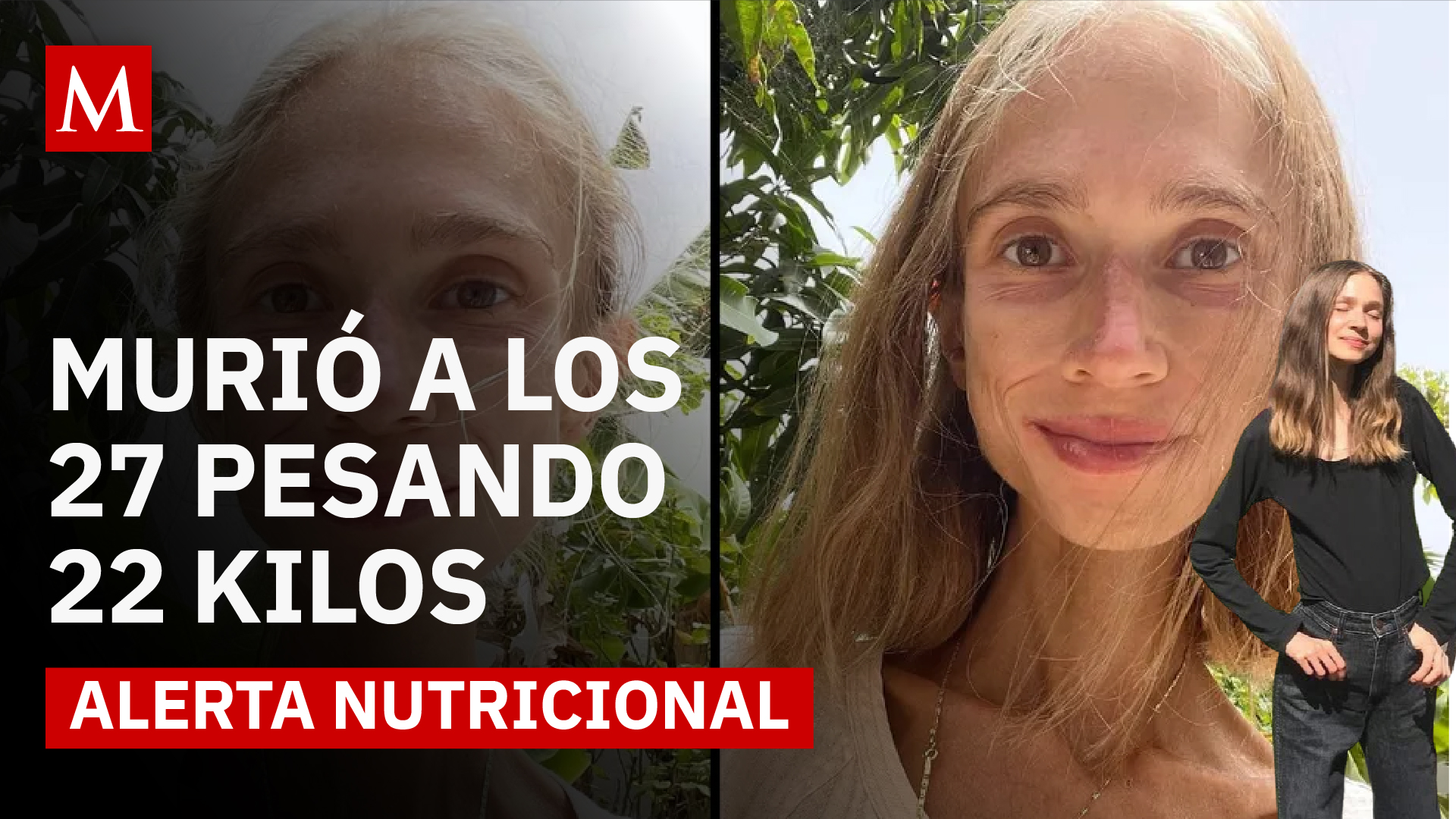 Mujer muere por seguir dieta extrema “frutariana”; pesaba solo 22 kilos