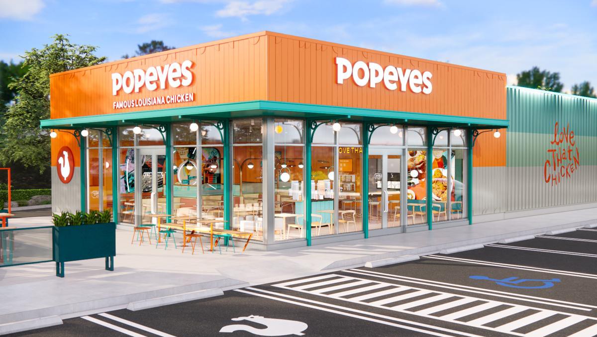 Popeyes es la marca de restaurantes de pollo. Foto: Especial