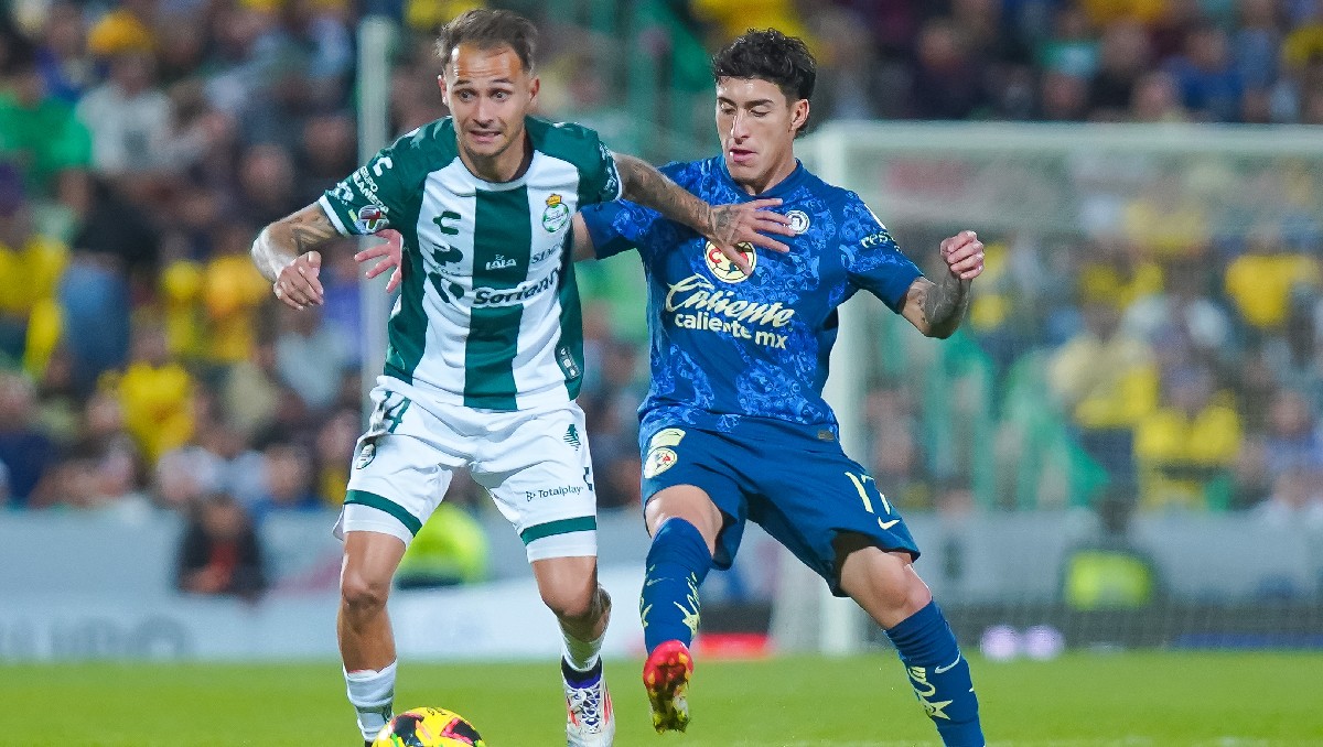 Pronóstico IA del partido América vs Santos en el Apertura 2025 de la Liga MX (Imago7)