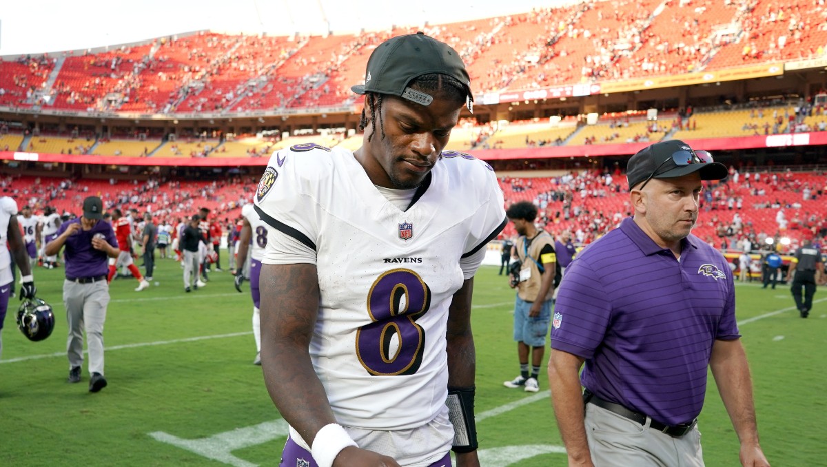 Ravens descartan a Lamar Jackson para el partido contra los Texans en la NFL (AP)