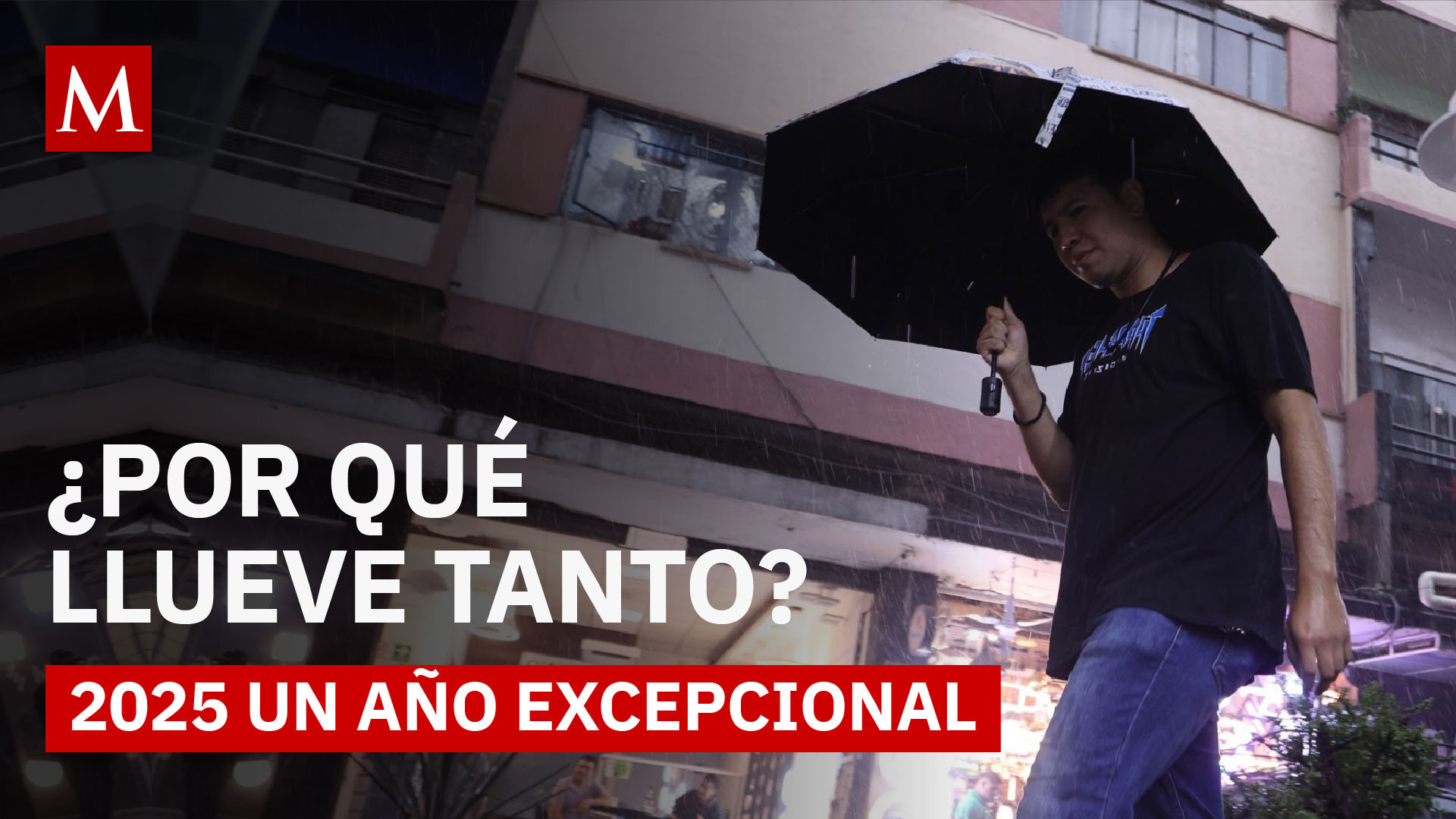 Sequía histórica y ahora la tormenta más intensa: 2025, el año de los extremos