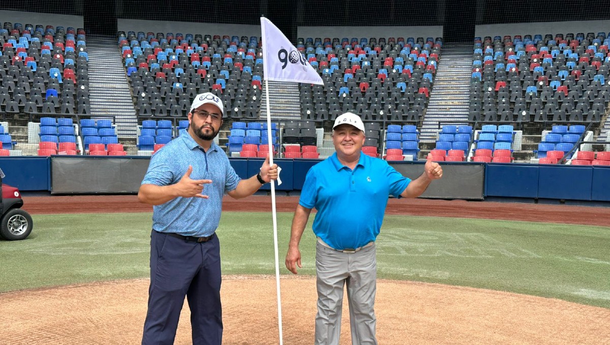 Torneo de golf en el Estadio Sultanes será toda una experiencia (Aaron Hernández)