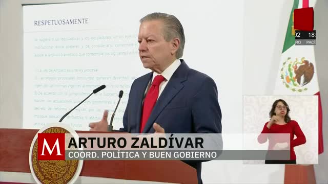 No podemos ir contra la Constitución: Arturo Zaldívar | Jaime Núñez, 3 de octubre de 2025