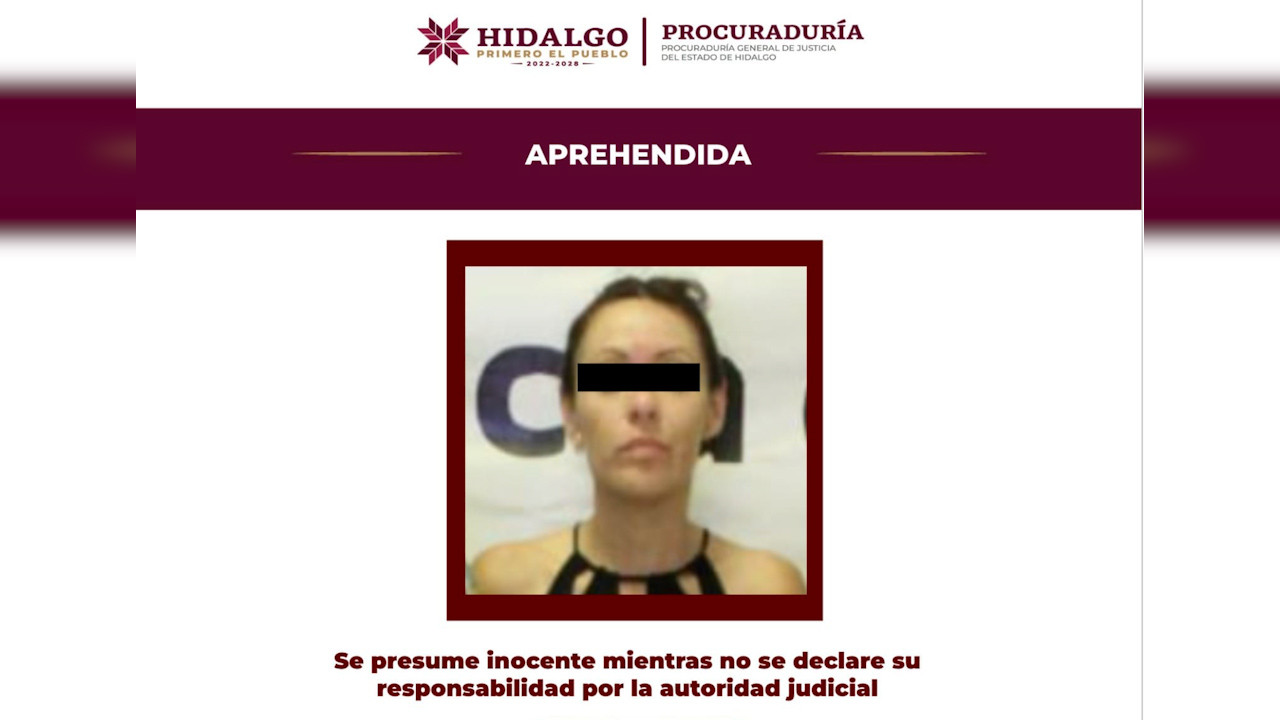 Detienen y vinculan a mujer y adolescente por secuestro y muerte de taxista en Hidalgo
