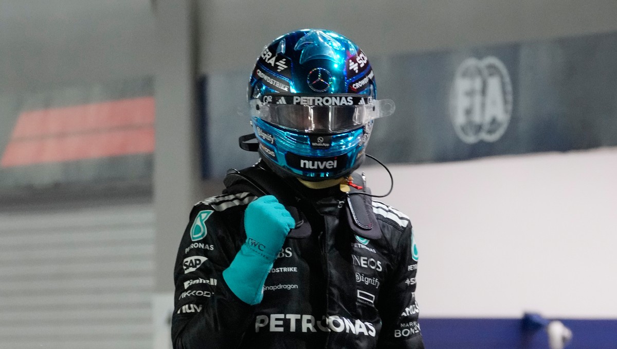 George Russell logra la 'pole' para el Gran Premio de Singapur en la F1 (AP)