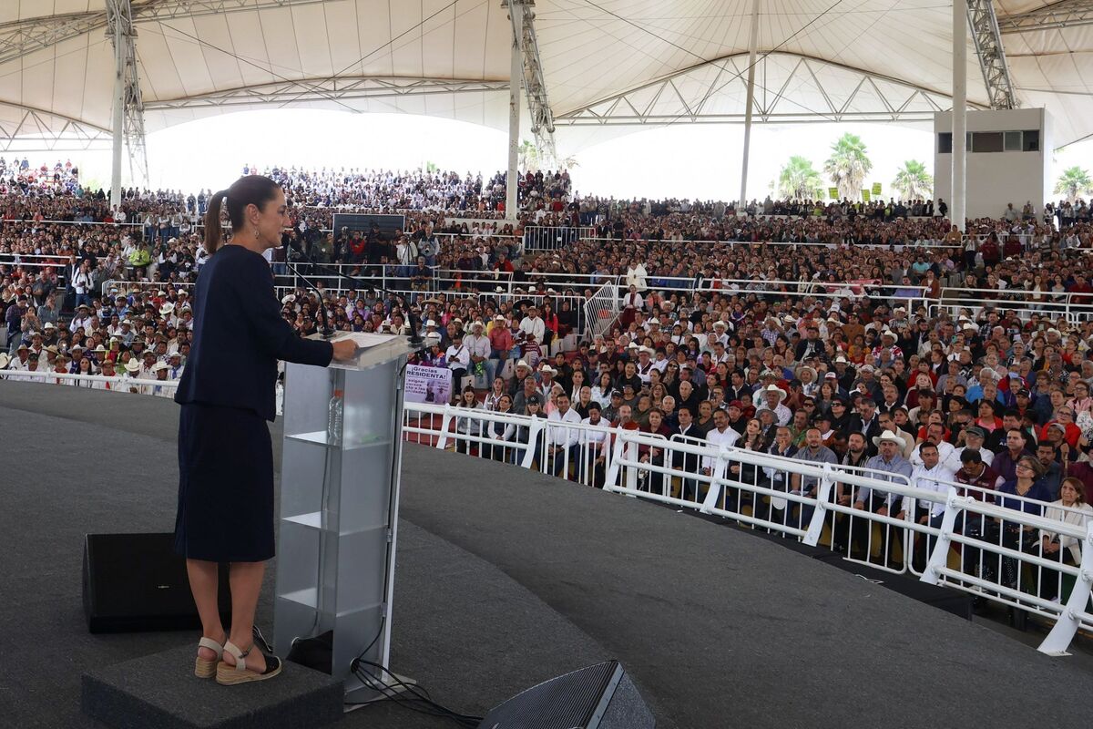 Sheinbaum encabezó la gira de 'La Transformación Avanza' en Durango. | Cuartoscuro