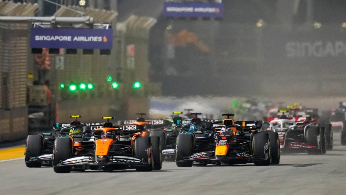 Televisa transmitirá la F1 desde el Gran Premio de Singapur (AP)