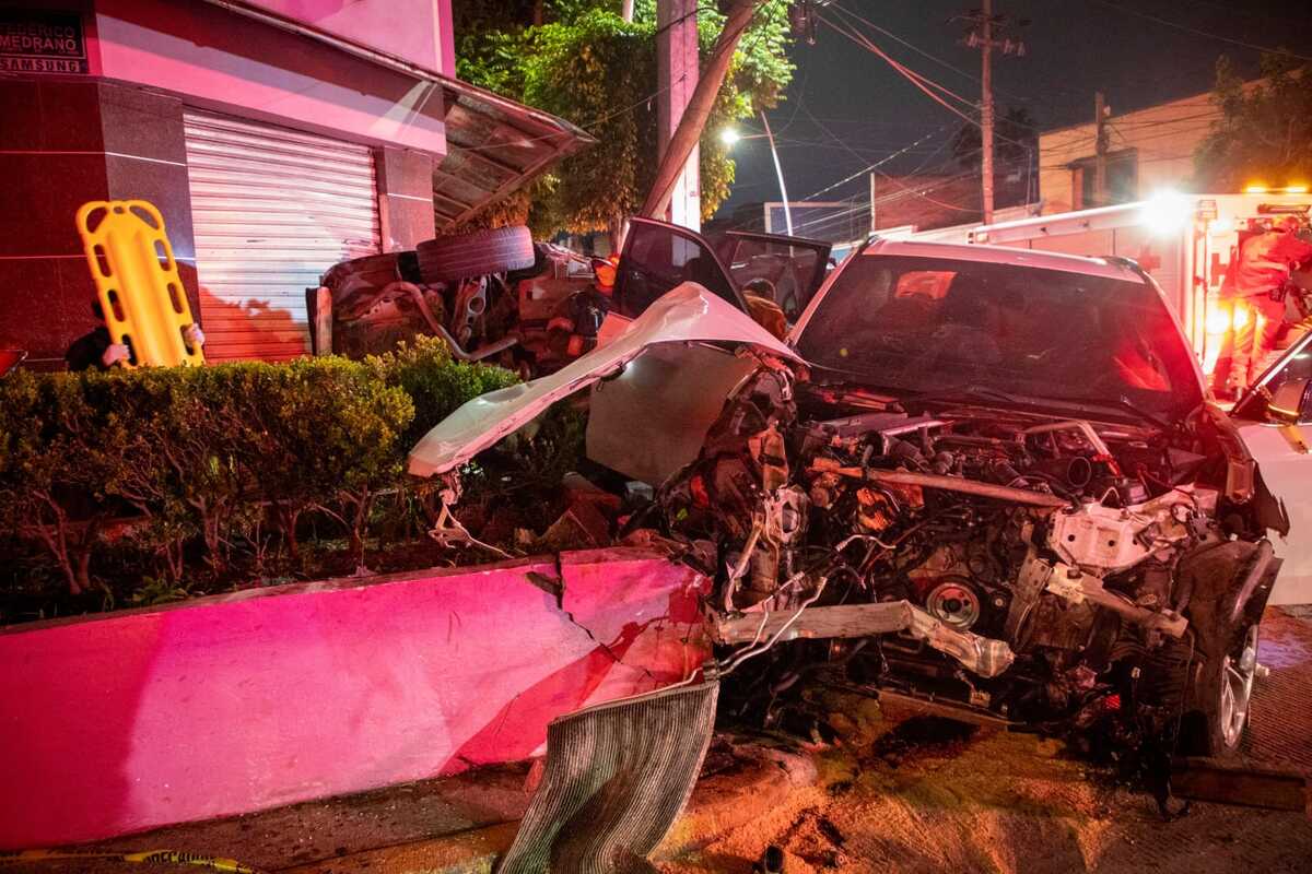 El accidente ocurrió en la colonia Reforma. (Juan Carlos Munguía).