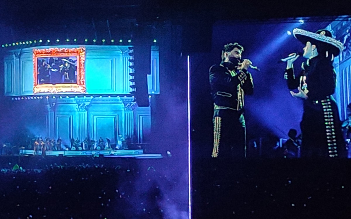 Camila Fernández acompañó a Alejandro durante toda la gira. Foto: Especial