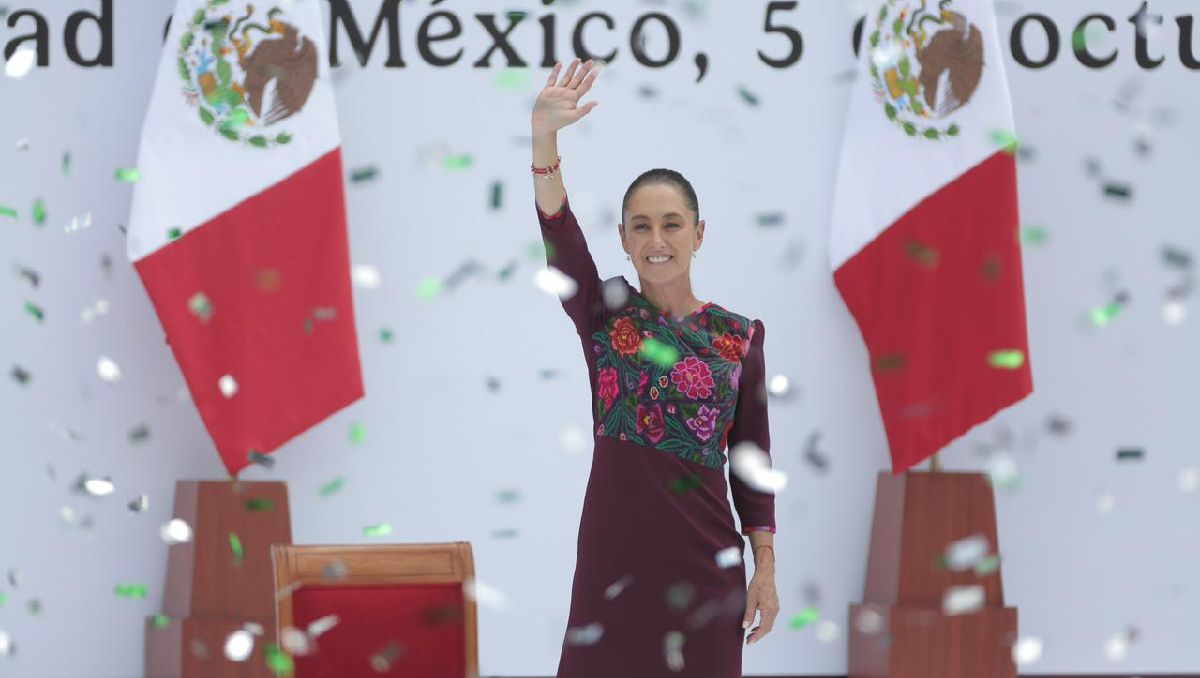 Claudia Sheinbaum asegura que su gobierno es del pueblo. Foto: (Ariel Ojeda)