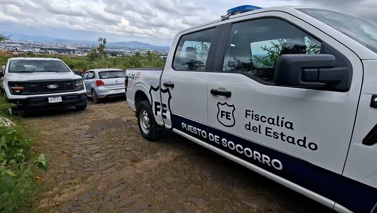 Elementos de la Fiscalía se hicieron presentes en el lugar del hallazgo (Foto: Juan Carlos Munguía)