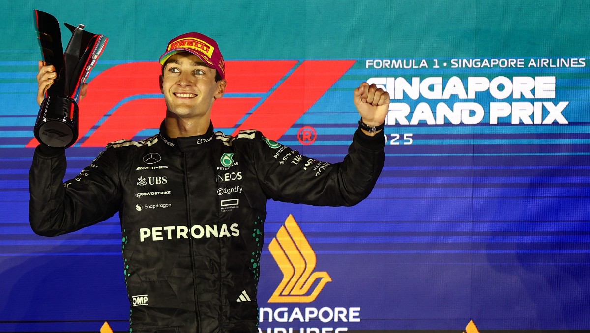 George Russell gana su segunda carrera de la temporada 2025 de la Fórmula 1 (Reuters)