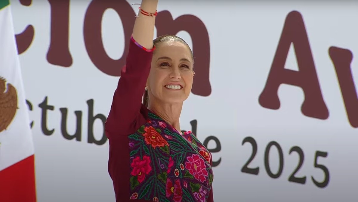 La Presidenta de México en su primer informe de gobierno. | Especial