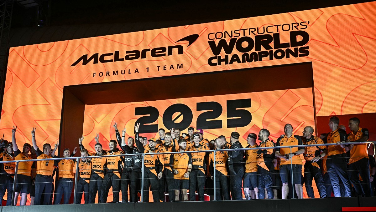 McLaren gana el título de constructores de Fórmula 1 de 2025 tras GP de Singapur (AFP)