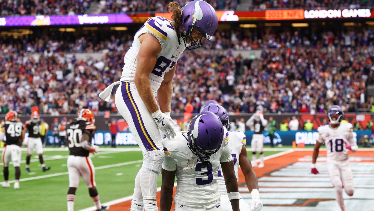Minnesota Vikings ganan a Cleveland Browns en la Semana 5 de la NFL en Londres (Reuters)