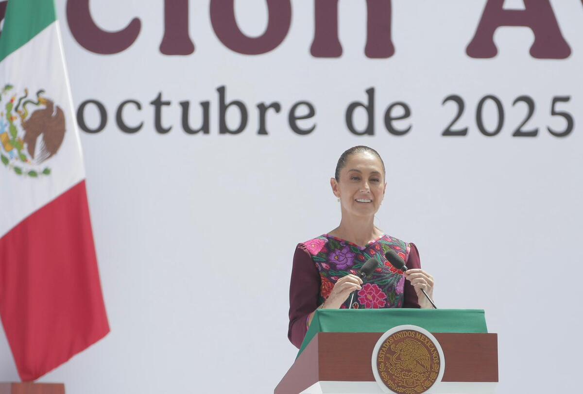 La presidenta Claudia Sheinbaum dio un balance con motivo de su primer año de gobierno. | Ariel Ojeda