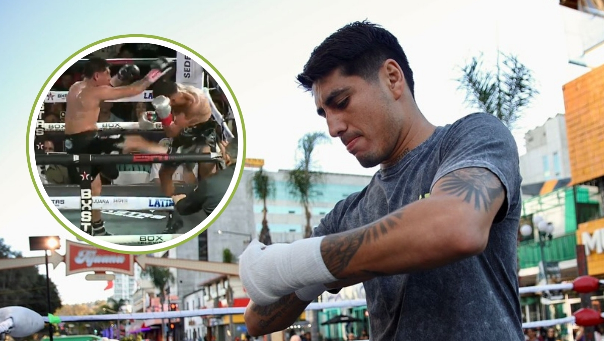 Boxeador 'Tashiro' Fierro Descalificado por Patada Ilegal en Pleno Combate en Tijuana