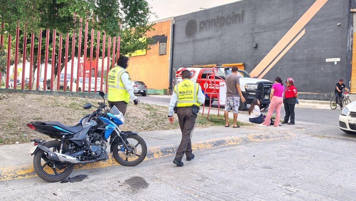 el accidente alrededor de las 8:30 de la mañana del lunes. | Foto: Agustín Martínez