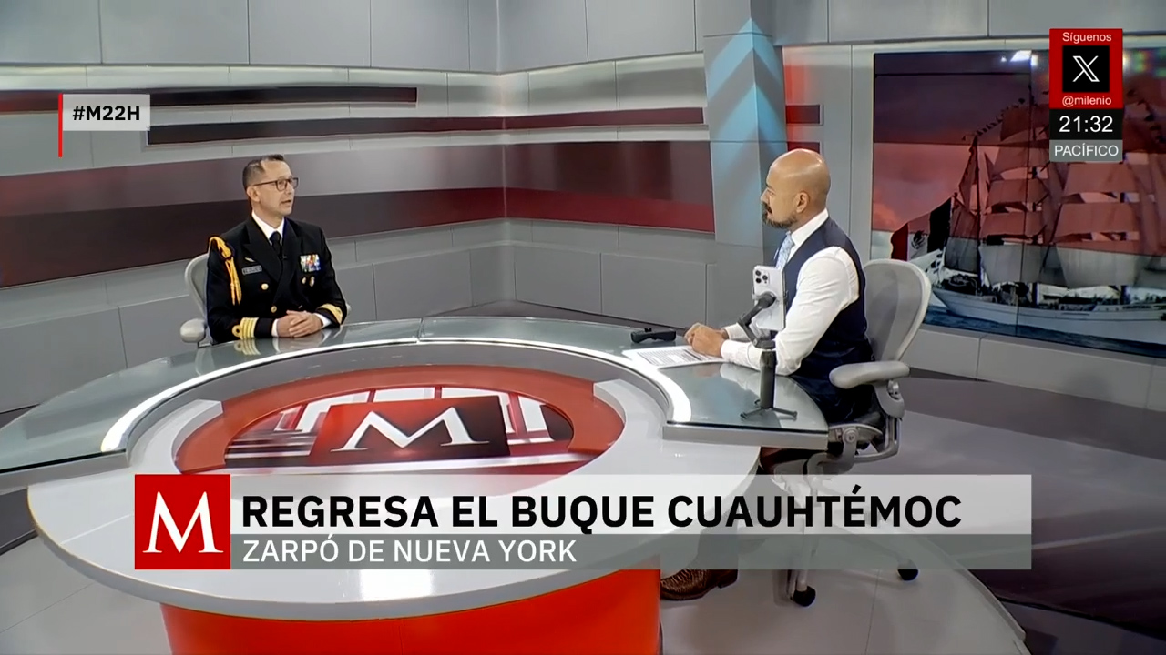 Buque escuela Cuauhtémoc regresará a México en un mes, confirma capitán