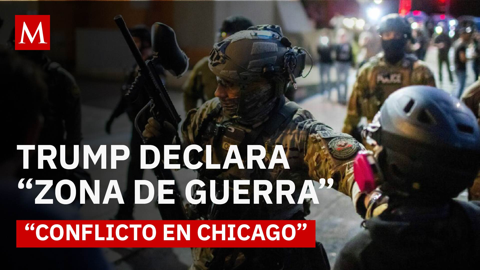 Chicago militarizada: Trump despliega tropas sin permiso del gobierno local