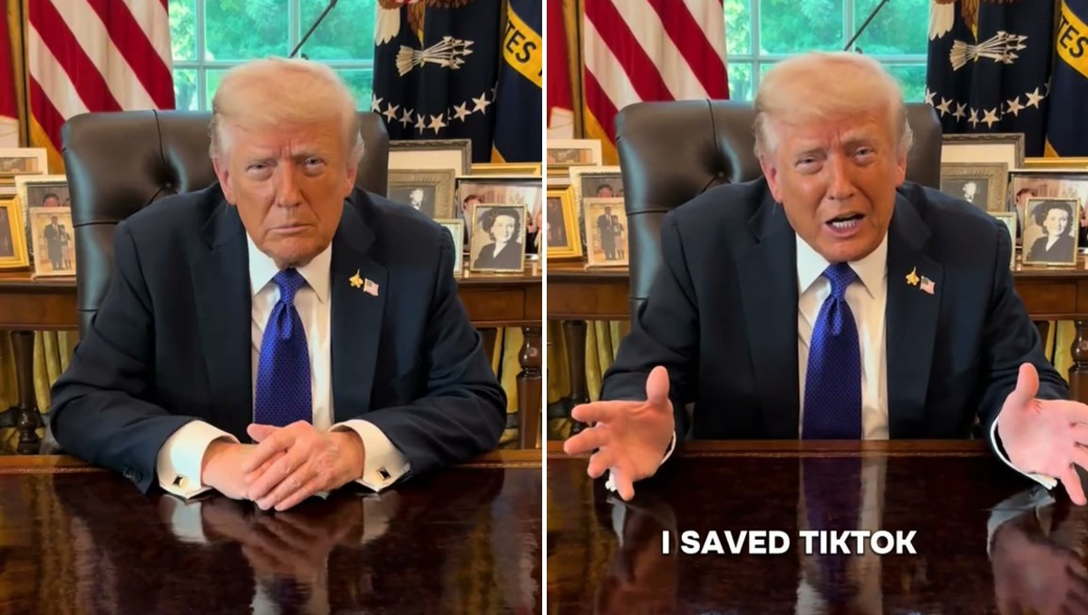 Donald Trump publicó su primer video en TikTok desde que es presidente de Estados Unidos. | Especial