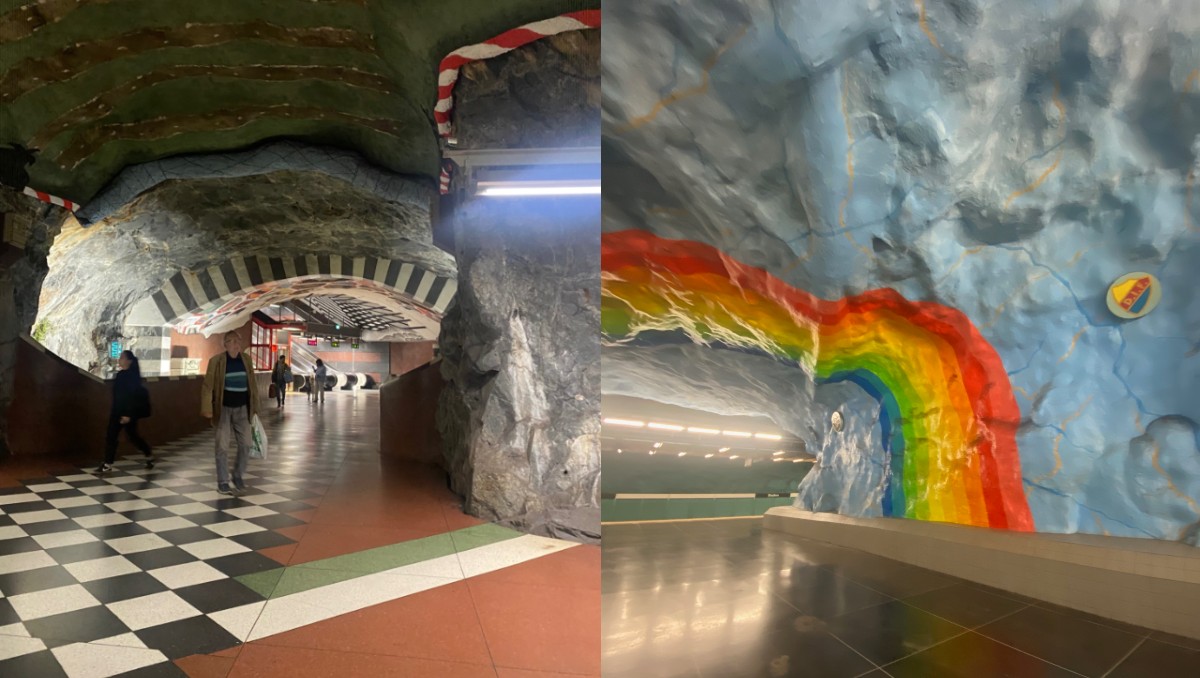 El metro de Estocolmo | Liz Durán
