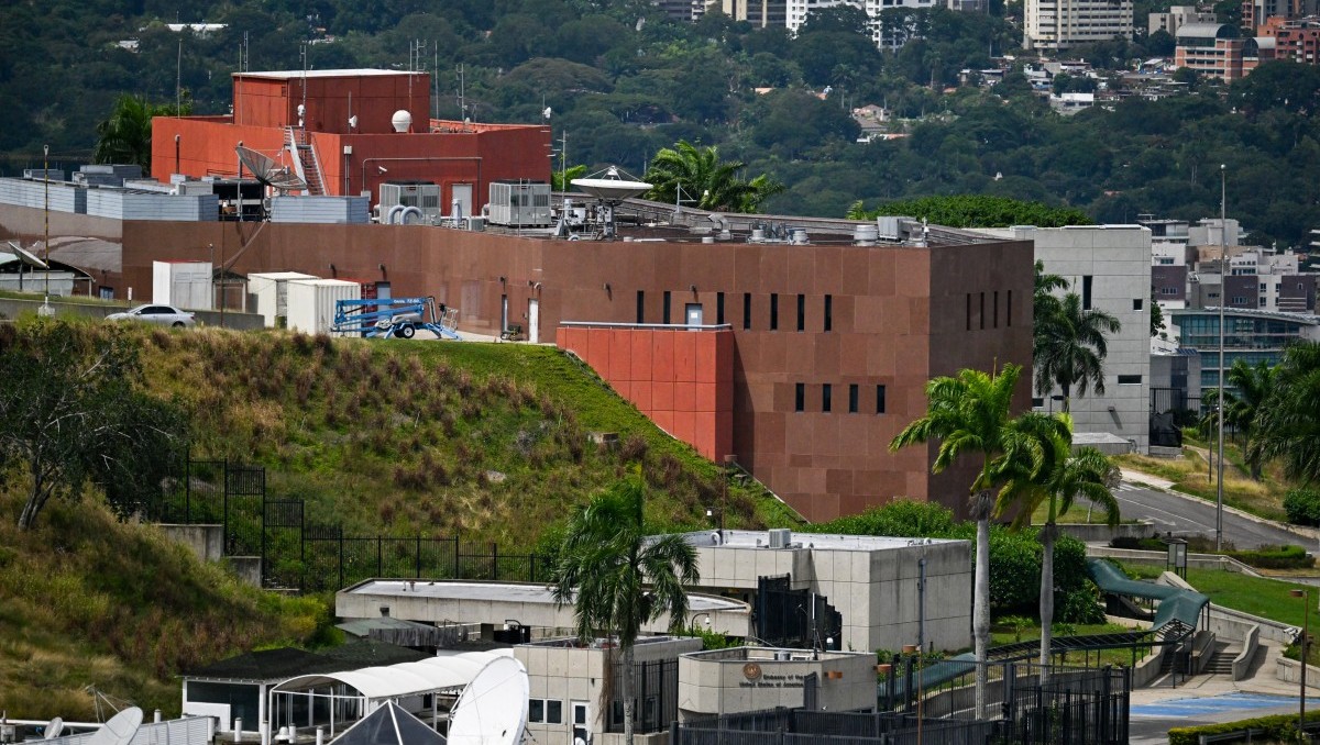 Embajada de Estados Unidos en Caracas, países sin relaciones diplomáticas. | AFP
