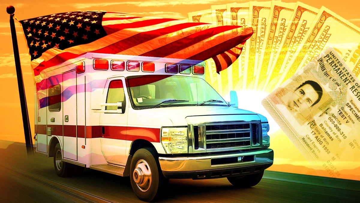 Falsos paramédicos anuncian que trasladan a pacientes en estado crítico a Estados Unidos, pero en realidad intentan traficar personas. | Especial