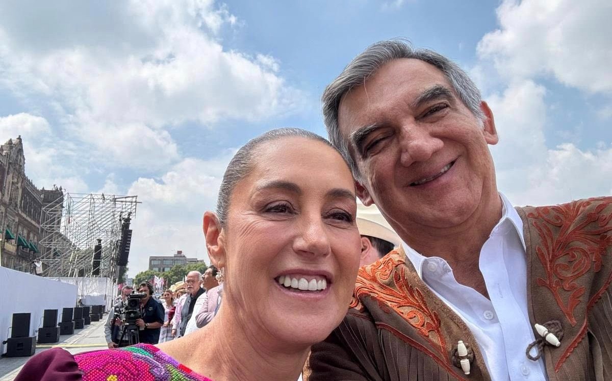Gobernador Américo Villarreal apoya a la presidenta  Claudia Sheinbaum