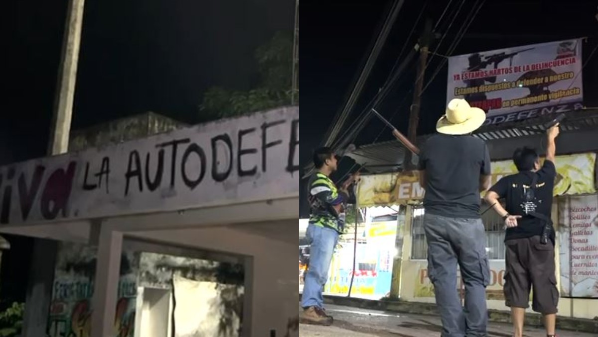 Grupo de autodefensa en Veracruz. | Foto: Especial