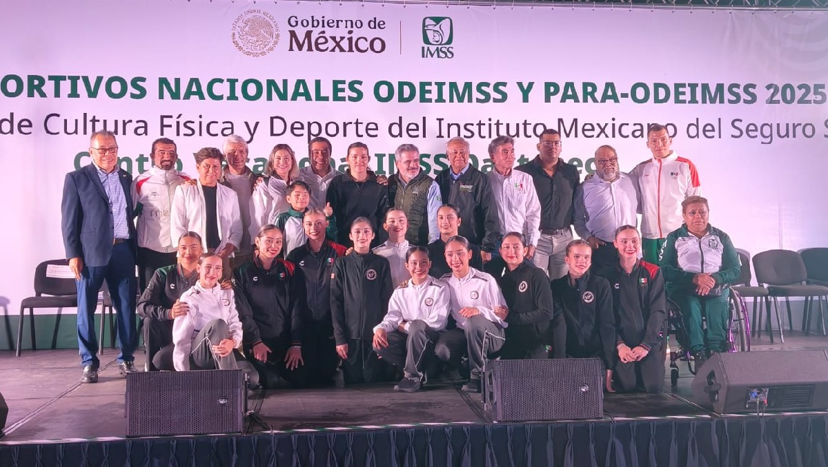 Inauguran quintos Juegos Nacionales ODEIMSS (Carlos Cruz)