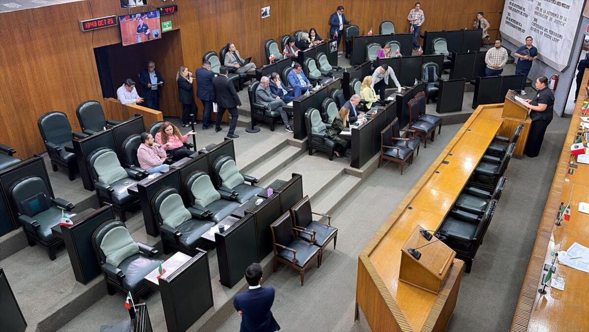 el Pleno del Congreso local aprobó una reforma contra el delito de despojo. | Especial.