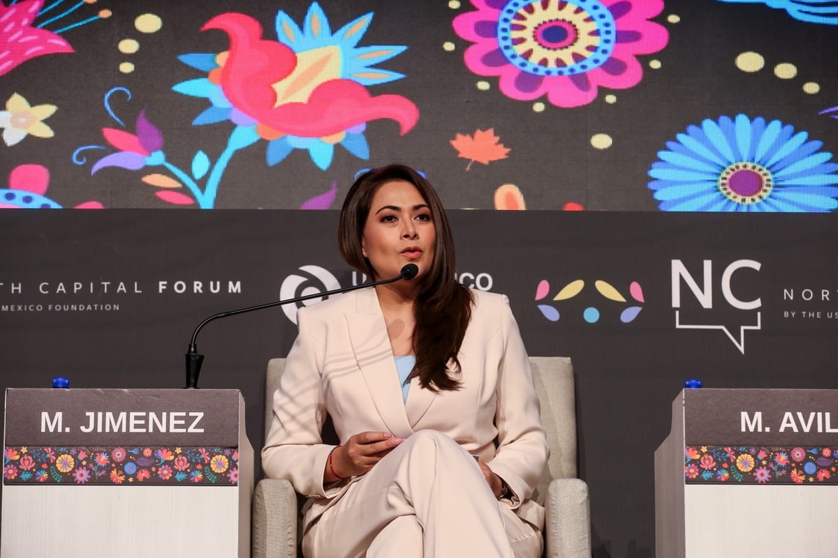 Teresa Jiménez, gobernadora de Aguascalientes. | Foto: Araceli López