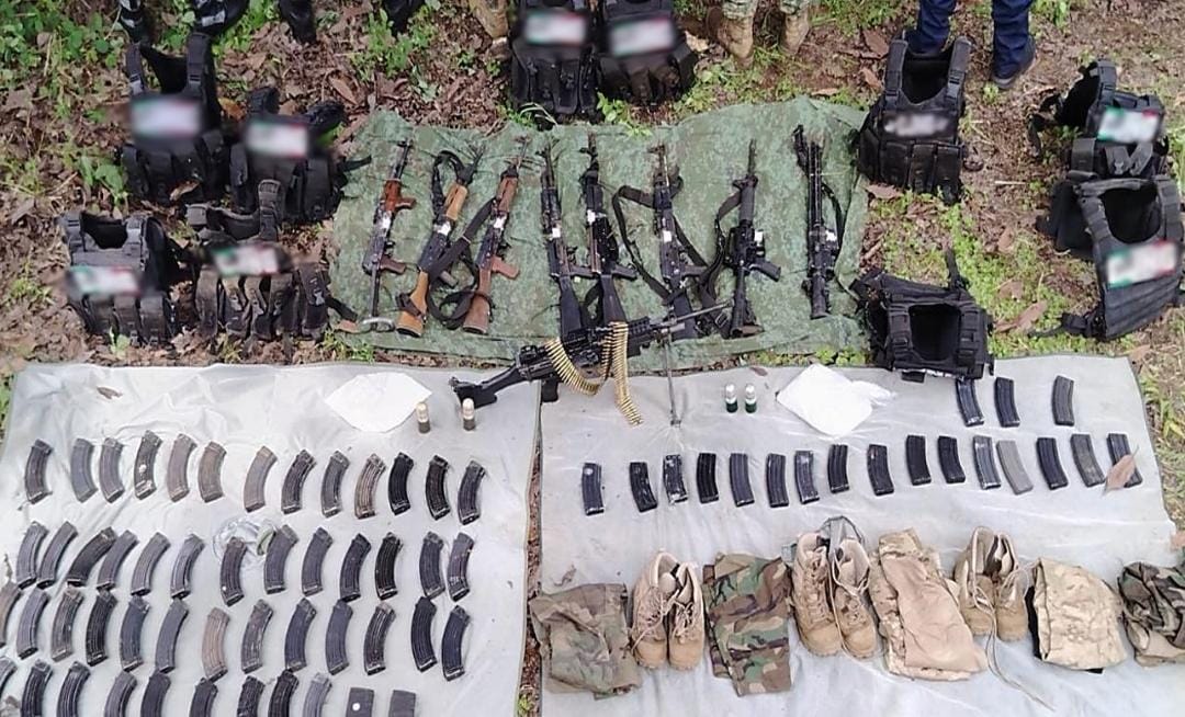 últimos operativos del gabinete de seguridad en México