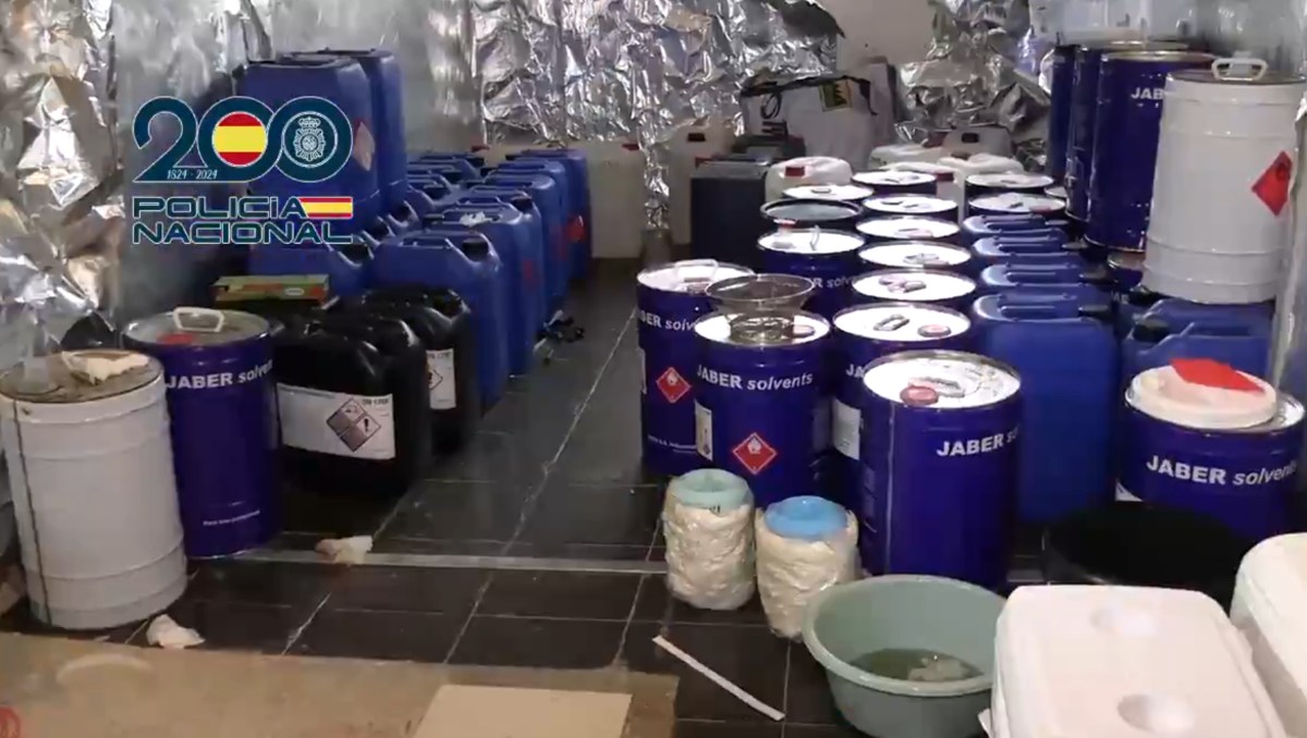 Autoridades de diversos países han localizado 'narcolaboratorios' vinculados a cárteles mexicanos | Policía Nacional de España