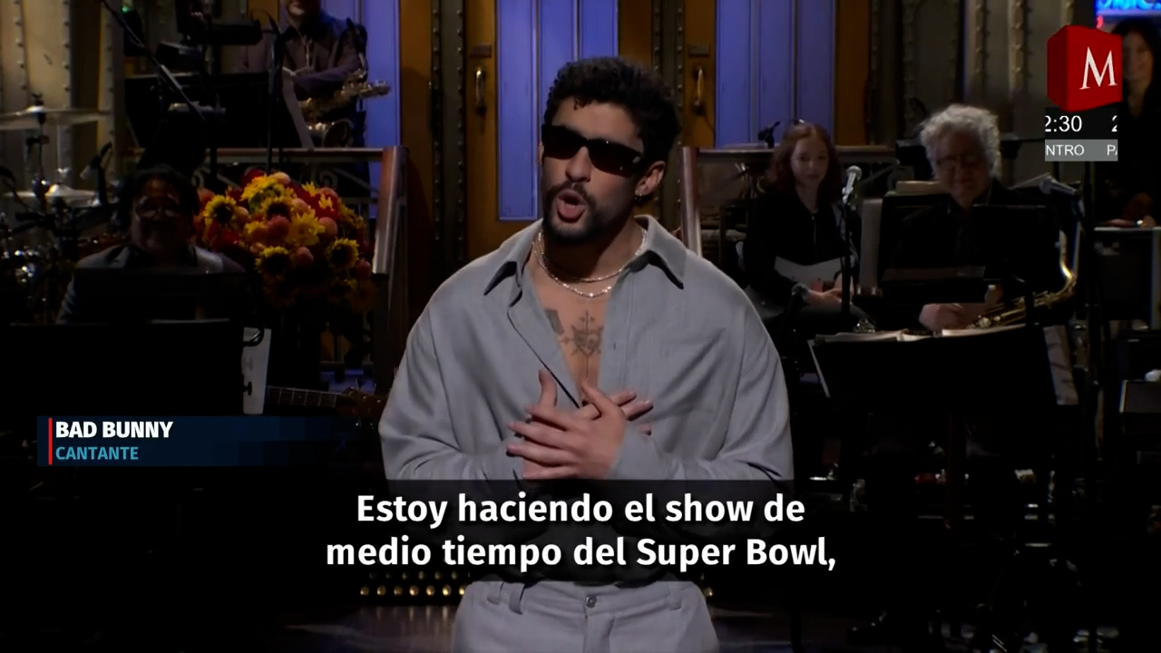 Bad Bunny responde a críticas de MAGA por su show en el Super Bowl