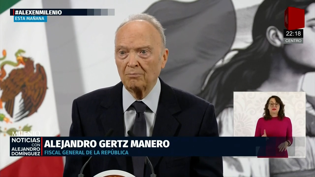 Bermúdez se niega a declarar ante la FGR; Gertz Manero confirma vínculos con crimen organizado