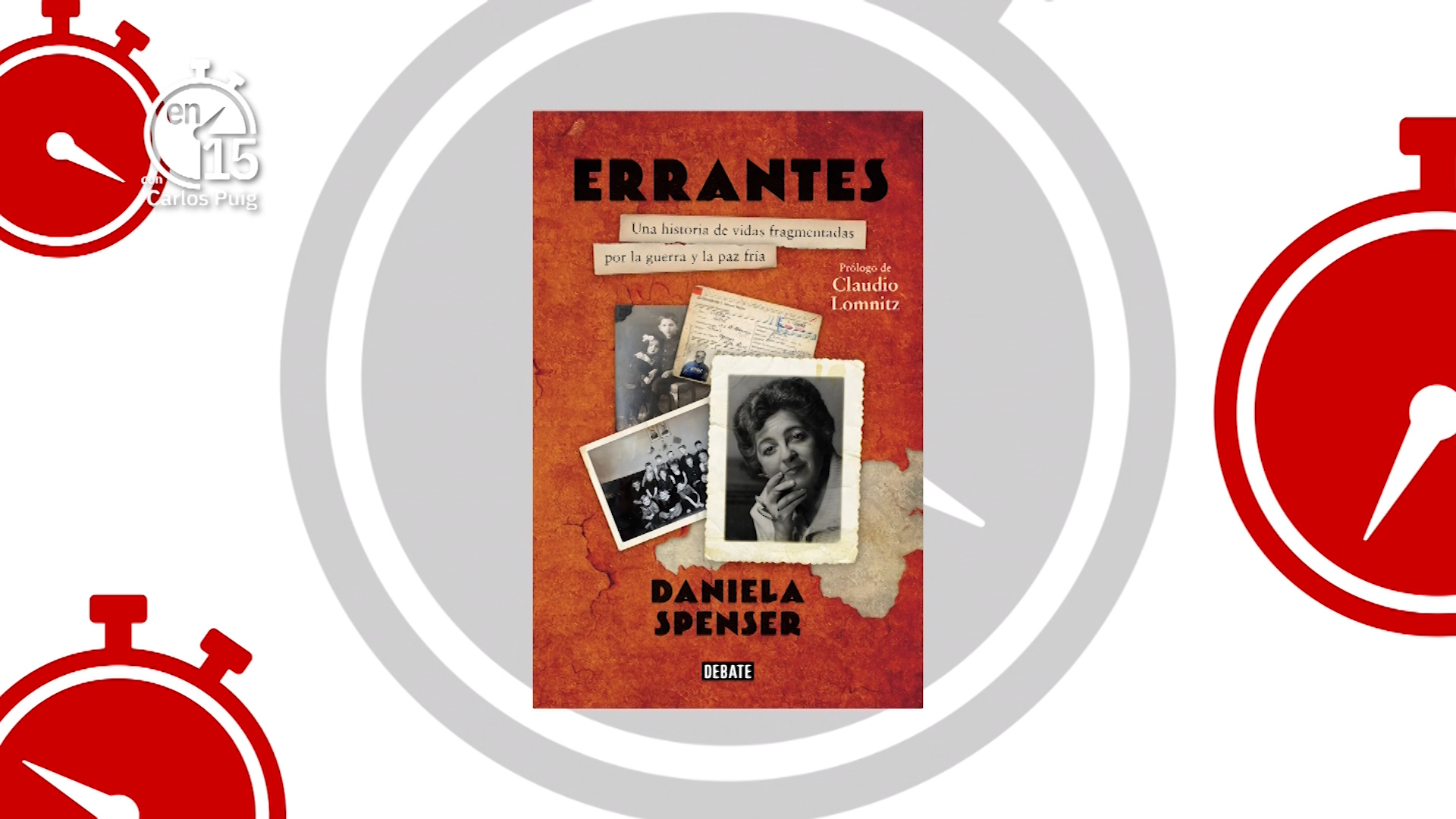Daniela Spenser, autora de "Errantes" | En 15