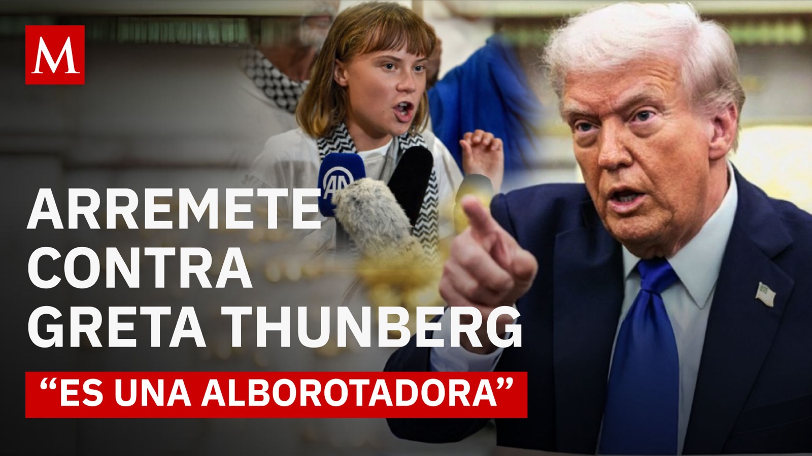 Declaraciones de Trump sobre Greta Thunberg generan polémica mundial