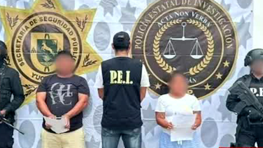 Detienen a dos prófugos por intento de homicidio en Mérida, Yucatán
