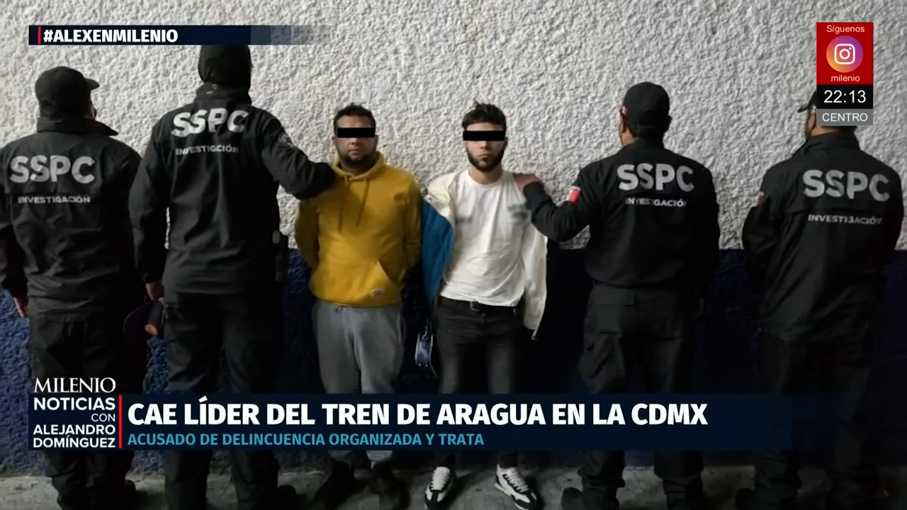 Detienen al presunto mayor operador del Tren de Aragua en Ciudad de México